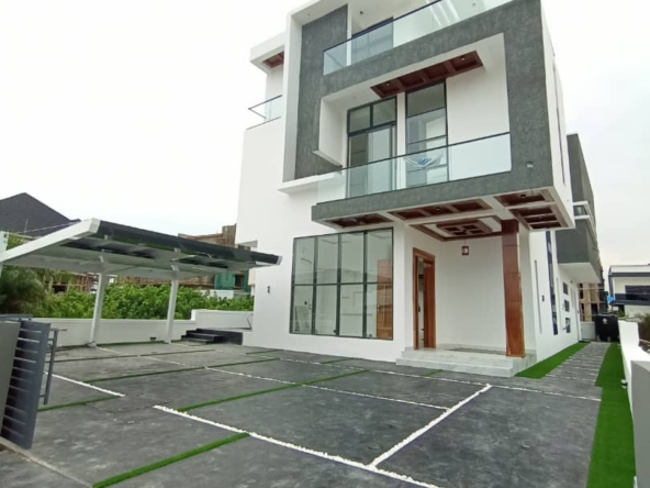 5 bedroom duplex in megamound estate, lekki