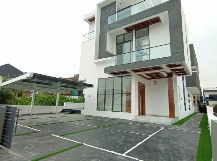 5 bedroom duplex in megamound estate, lekki