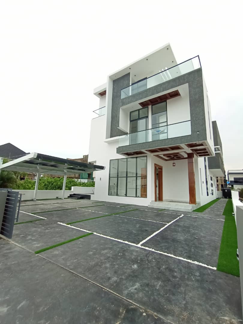 5 bedroom duplex in megamound estate, lekki